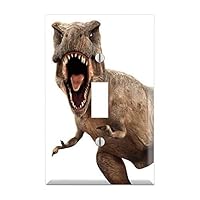 Tyrannosaurus rex Switch Cover, T-Rex Switch Plate, Dinosaur Plate Cover, Dinosaurs Nursery Light Switch, Jurassic Park Decor, Dino TF35