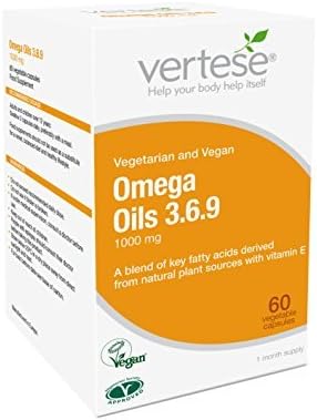 Vertese Omega Oils 3.6.9 60 Vegetable Capsules by Vertese