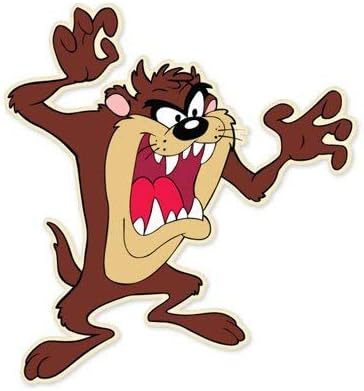 5" TAZ Tasmanian Devil Vynil Decal/Sticker