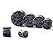 Oyaface 22 Pcs Mixed Stone Ear Plugs Kit Stretching Earrings Gauges Set Saddle Double Flare Expander Tunnels for Men Women Earrings Body Piercing Jewelry