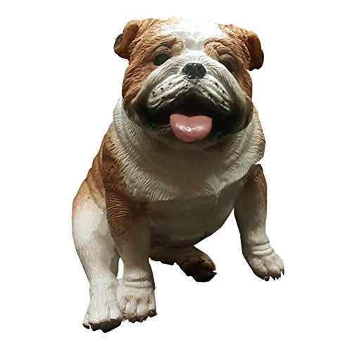 Sculptures Resin Bulldog Statue Home Decor Resin BullDog Figurine
