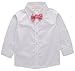 Baby Kid Boy Khaki and White Formal Wear Shirt Vest and Pants 3-piece 2-3Years White