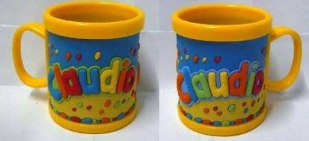 Mug 3d Plastic Top Model Crems Claudio