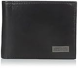 Kenneth Cole REACTION Men's Montrose Traveler Wallet,Black,One Size