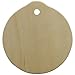 Christmas Ornaments to Decorate, Round, Flat, 2-1/2 inch, Pack of 25 Wood Blank Ornaments for Christmas Crafts and Year-Round Crafting, by Woodpeckers