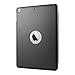iPad 9.7 Keyboard Case, KVAGO Slim Fit Protective Hard Shell Case with 7 Colors Back-lit Wireless Bluetooth Keyboard Cover for iPad 9.7 inch (A1822 / A1823)- Black