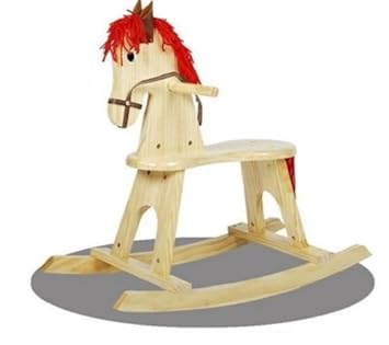 caballo madera bebe
