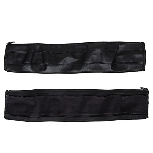 ROMIRUS Handle Sleeve Cover for Babyzen YOYO/YOYO+ Strollers, Artificial Leather Black
