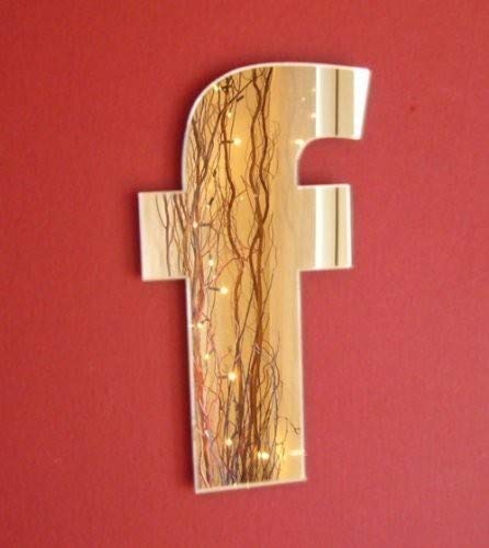 Lower Case Letter F Mirror 40cm