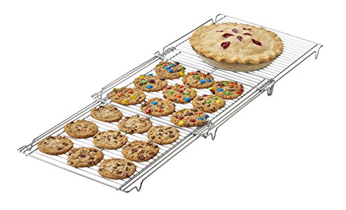 image for Nifty Solutions Betty Crocker Expandable Cooling Rack, Chrome, 14-Inch