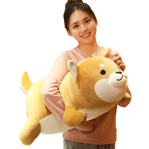 ERDAO Shiba Inu Plush Pillow,Soft Corgi Stuffed Animals Toy Cute