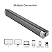 Soundbar, Surround Sound Bar Bluetooth Wireless Bar Sound System Home Theater Deep Bass Speaker Subwoofer, Noise Reduction, Built-in Mic, with Remote for TV, PC, Tablets, Cellphonethumb 2