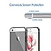 JETech Case for iPhone SE 2016 (Not for 2020), iPhone 5s and iPhone 5, Non-Yellowing Shockproof Phone Bumper Cover, Anti-Scratch Clear Back (Grey)