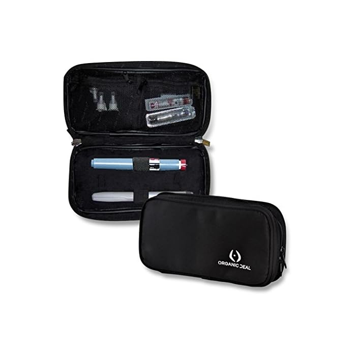 Organic Deal Insulin Cooler Travel Case - Insulin Travel Bag - Insulin Pen Case - Insulin Travel Cooler -TSA Compliant…