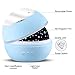 Star Projector Night Light for Kids, Ocean Rotating Ceiling with Fish Dolphin Shark All-in-one Light, Colorful Nuresy Lamp Room Decor Gift for Boys Girls Bedroom (Blue)