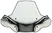 PowerMadd 24571 ProTEK Windshield for ATV - Standard Mount - Clear with black graphics