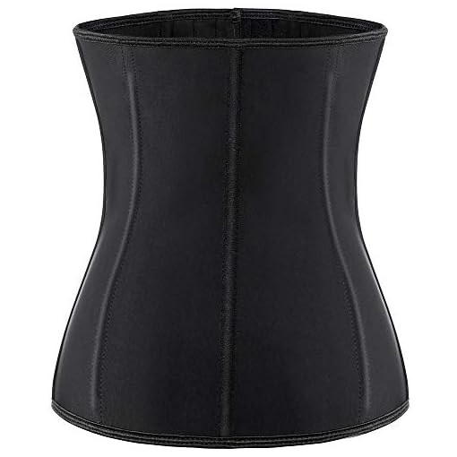 ECOWALSON Waist Trainer for Women Corset Cincher Body Shaper Girdle Trimmer with Steel Bones Extender - Image 4