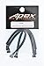 Apex RC Products 150mm Silicone Brushless Motor Sensor Wire Cable - 3 Pack #1044