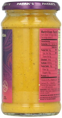 Patak's Korma Sauce, 15 oz