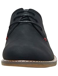 JOUSEN - Zapatos de vestir para hombre, de ante, con puntera lisa, estilo Oxford, casual, para hombre