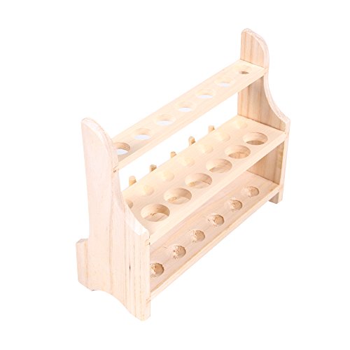 United Scientific 2 Tier 13 Slot Wooden Test Tube Rack