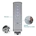 GBGS 30W Max3000LM Commercial Solar Street Light Outdoor IP65 with Remote Post Area Lighting Dusk to Dawn PIR Motion Sensor Wall Mount Night Lights (40 LEDs, 6500K)