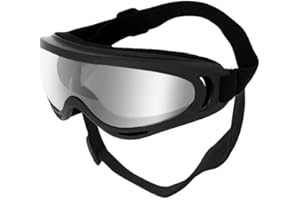 Ordlv Dog Goggles for Large Dogs, Anti-UV Dog Sunglasses for Medium to Large Dogs, Driving Dog Eye Protection, Windproof Dust
