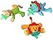 WubbaNub Infant Plush Pacifier - Limited Edition Set (Mango Monkey, Okey Dokey Dino, Little Lion)