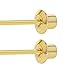 Gold Plated Pink and Clear Cubic Zirconia Flower Safety Screw Back Earrings for Babies and Toddlers 5mm - Delicate and Sparkling Pink Flower Earrings for Little Girls - Lovely Floral Studs