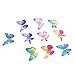 Pralb 10Pack Hair Clips Barrettes,Hair Butterfly Snap Clips Butterfly Clips Designed For Baby,Toddler,and Young Girls,5Pairs