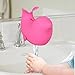 Bath Spout Cover - Tub Faucet Cover Baby - Bathtub Faucet Cover for Kids - Kids Bathroom Accessories Tub Faucet Protector for Baby - Soft Silicone Spout Cover Pink Sea Lions