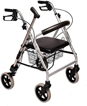 歩行車 車椅子 歩行器 シルバーカー ブレーキおよび4つの車輪が付いている