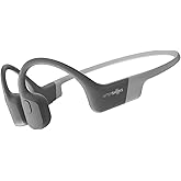 AfterShokz Aeropex - Open-Ear Bluetooth Bone Conduction Sport Headphones - Sweat Resistant Wireless Earphones for Workouts and Running - Built-in Mic