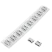 uxcell 10 Pcs USB Standard Micro Type B Female Port 5 Pin, Metal Mini Angle Dip Jack Solder Plug Connector Repair Replacement Parts for PCB Socket Smartphone Accessories