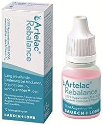 STERILE EYE DROPS ARTELAC REBALANCE 10 ML by CSTLL