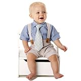 Mud Pie Baby Boy 3-Piece Seersucker Set