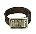 Lonme OW Mccree Cosplay Belt Manga Accessory Cowboy Brown PU Leather with Bucklet