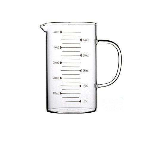 Borosilicate Glass Measuring Cup with Spout 500ml Pricepulse