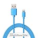 EZOPower 3-Pack Apple Certified Lightning to USB Cable for iPhone 7/7 Plus/SE / 6S / 6S Plus / 6/6 Plus / 5 / 5S / 5C, iPad Air, iPad Mini 4 (6 feet, Blue/Green/Pink)