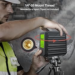 Huepar Laser Level, Self-Leveling Laser Level with