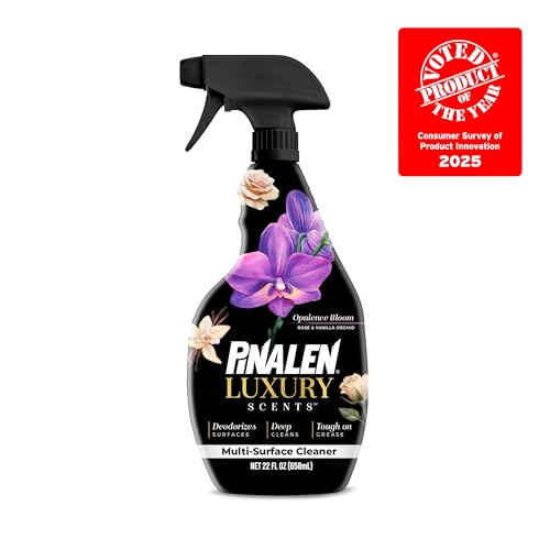 PINALEN LUXURY SCENT MULTIPURPOSE CLEANING SPRAY – OPULENCE BLOOM – 22 FL OZ – ALL PURPOSE CLEANER FOR KITCHEN, BATHROOM & SURFACES