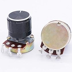 TWTADE / 3pcs Wh138 100k ohm Potentiometer Single