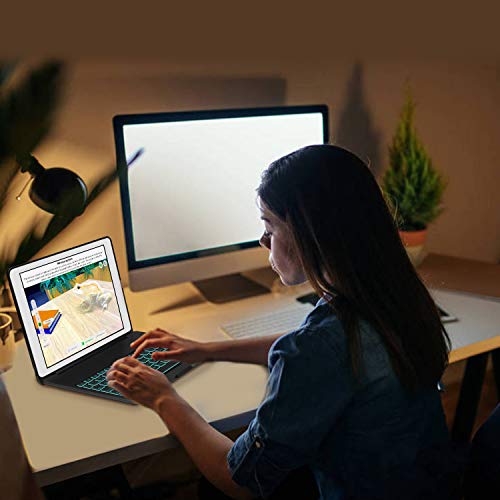 iPad 10.2 7th Generation 2019 Keyboard Case, iPad Air 10.5 2019, iPad Pro 10.5 2017 - Backlit Keyboard - Laptop - iPad 7th Generation Case with Keyboard - iPad 7 Gen Keyboard Case