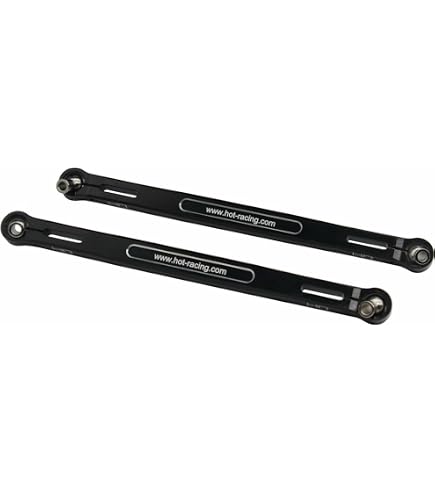 Biellette De Direction Avant En Aluminium 7075 Pour Traxxas UDR 1/7 - Pièce Upgrade Argentée, 2 Pièces, Compatible Modèles 85086-4 Et 85076-4