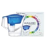 New Wave Enviro Alkaline Water Filter Pitcher Plus- Removes Lead and Bacteria
