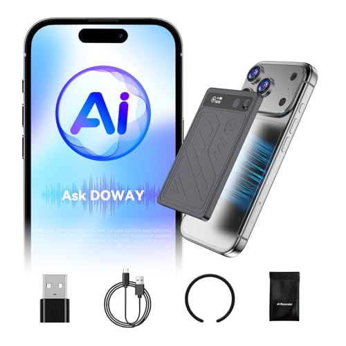 Hagibis Magnetic AI Voice Recorder