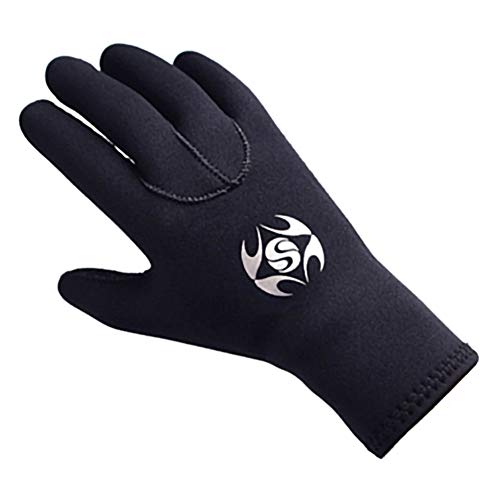 Zqasales Neoprene Men Women Warm Scuba Diving Gloves Windsurfing Surfing Spearfishing Snorkeling Boating Fishermen Gloves Cold-Proof