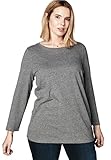 Ultimate Tee Women's Plus Size Crew Neck Long Sleeve Ultimate Tee