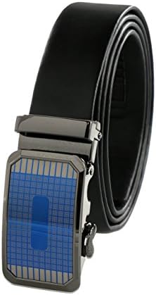 Men's Genuine Leather Ratchet Belt, Automatic Buckle - El Capitan