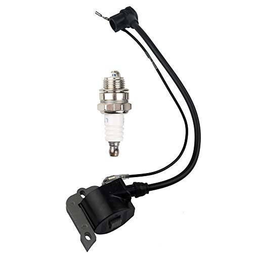 Hilom Ignition Coil Fits Husqvarna Chainsaw 50 51 55 61 257 261 262 266 268 272 XP With Spark Plug